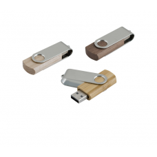 USB-18 32GB Флаш памет от дърво